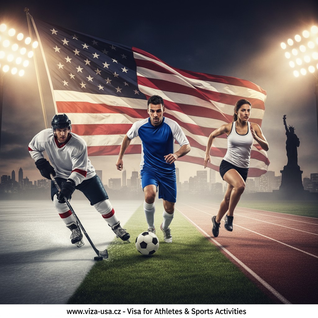 viza do usa pro sportovce